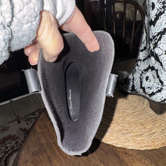 Pointed Toe Rain Boot With Skull Paisley Lightening Bolt Whimsigoth Gothic - Picture 9 of 12